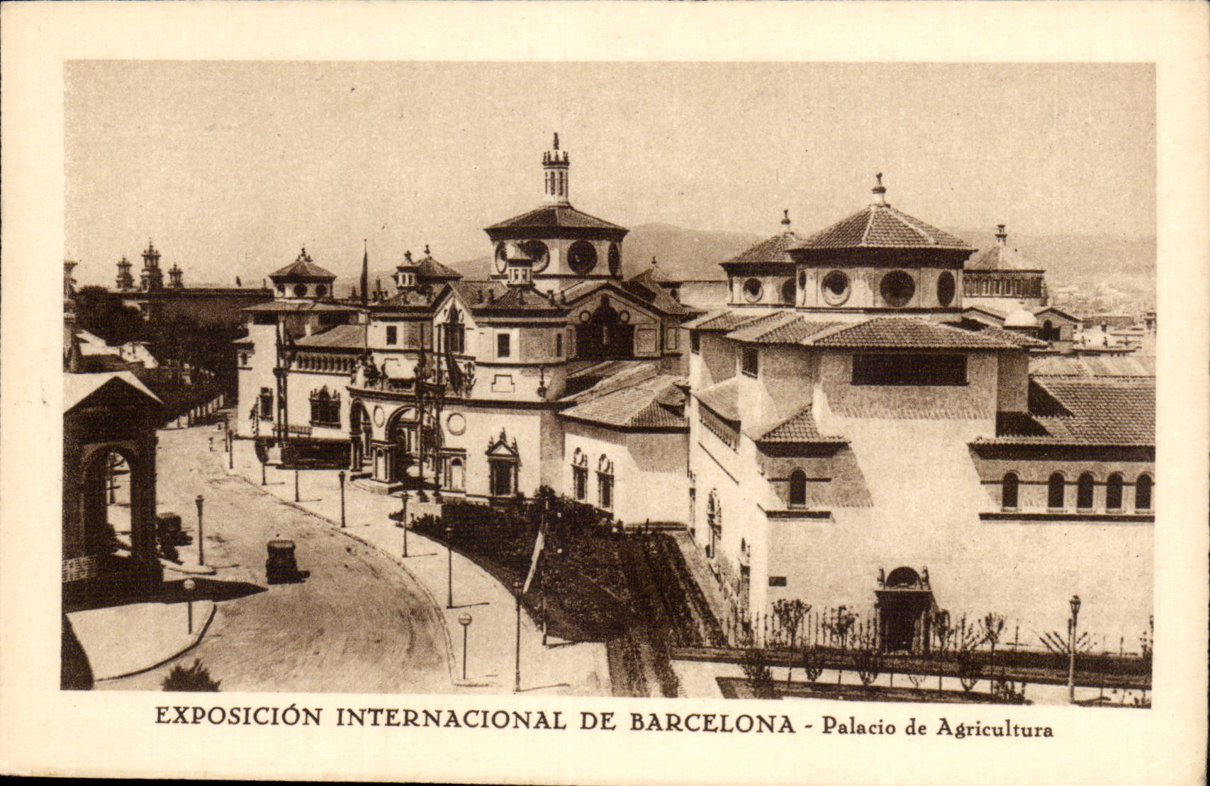 CPA Spain Spain Espana Exposicion Internacional de Barcelona Palacio de Agricultura