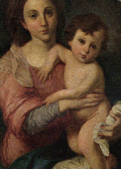 CPA Murillo La Vergine col Bambino Gesu