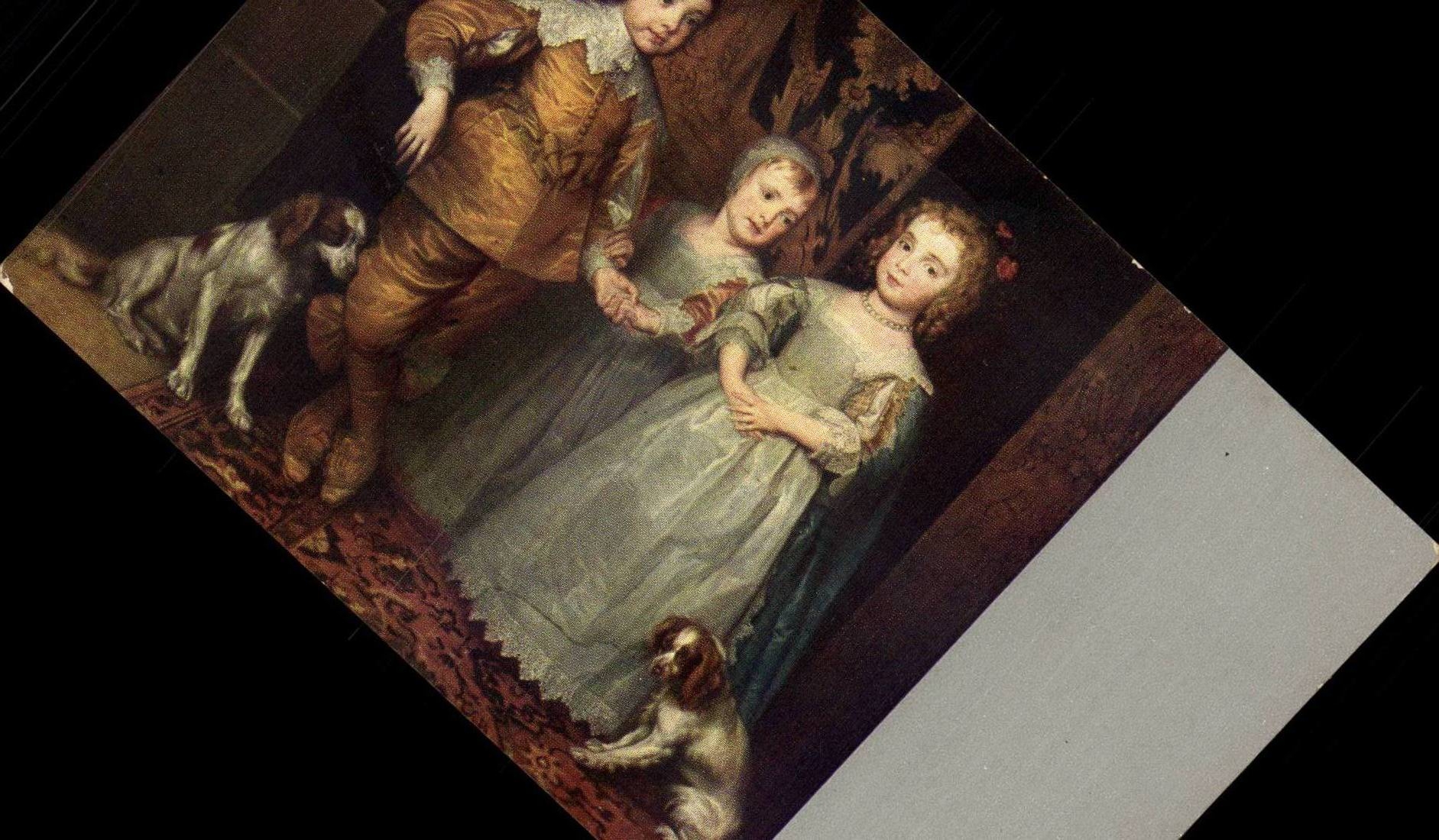 CPA Van Dyck Kinder Karl's I Chien Dog