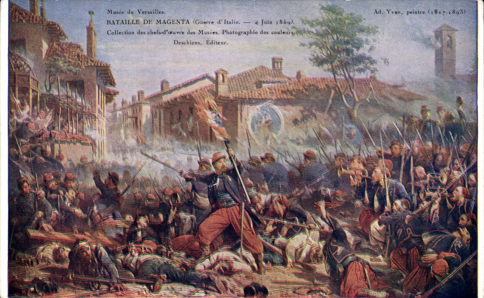 CPA Hardly Battles of Magenta of Italy Militaria June 4th 1859