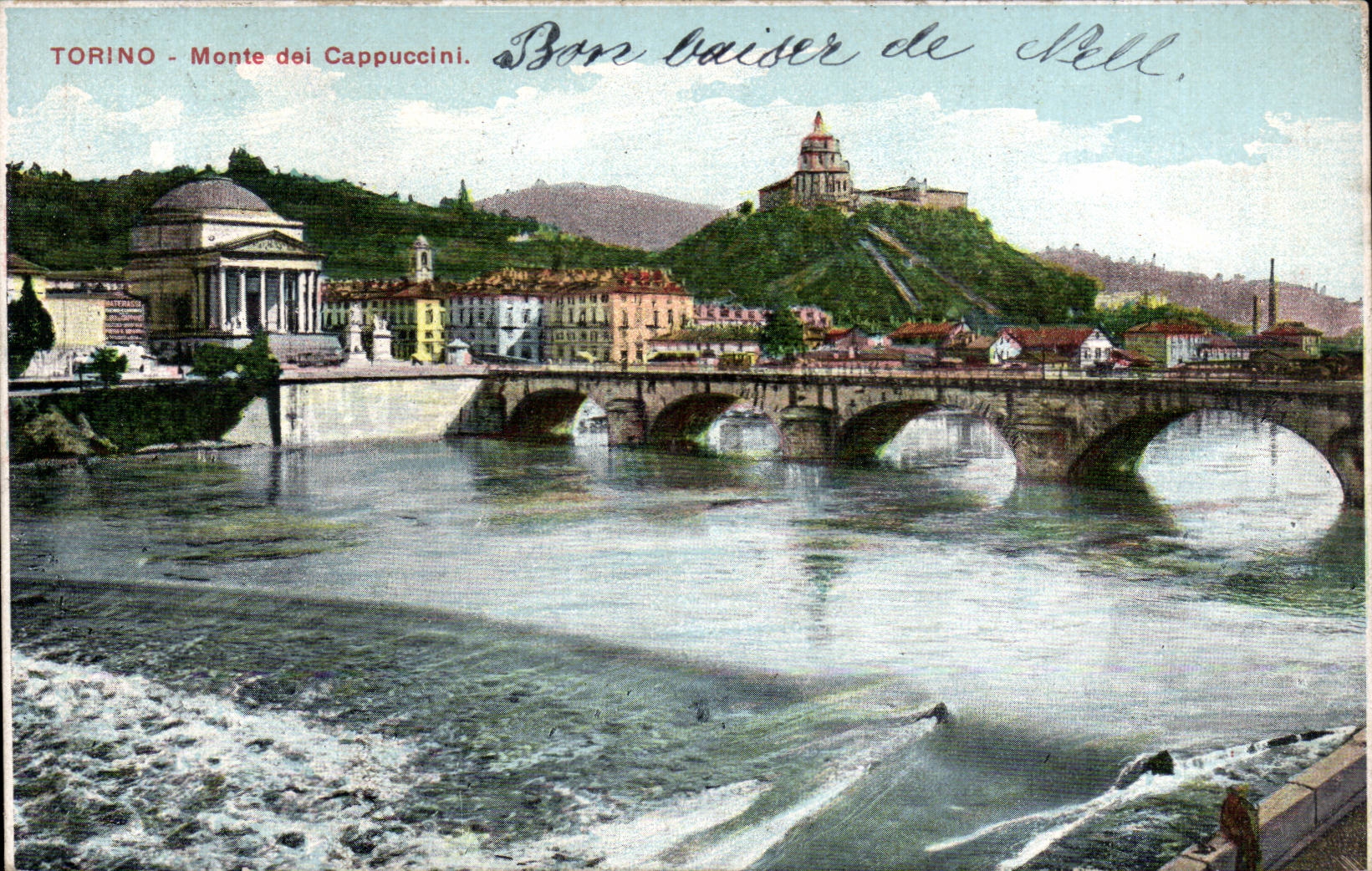 CPA Italie Italia Torino Monte del Cappucini
