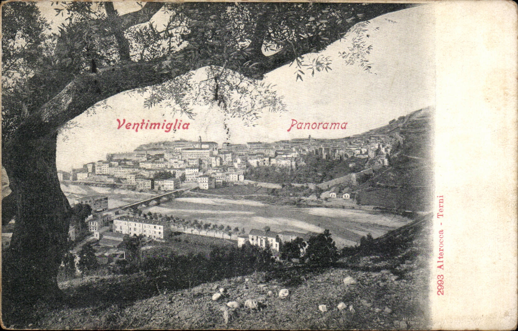 CPA Italien Italien Ventimiglia Panorama