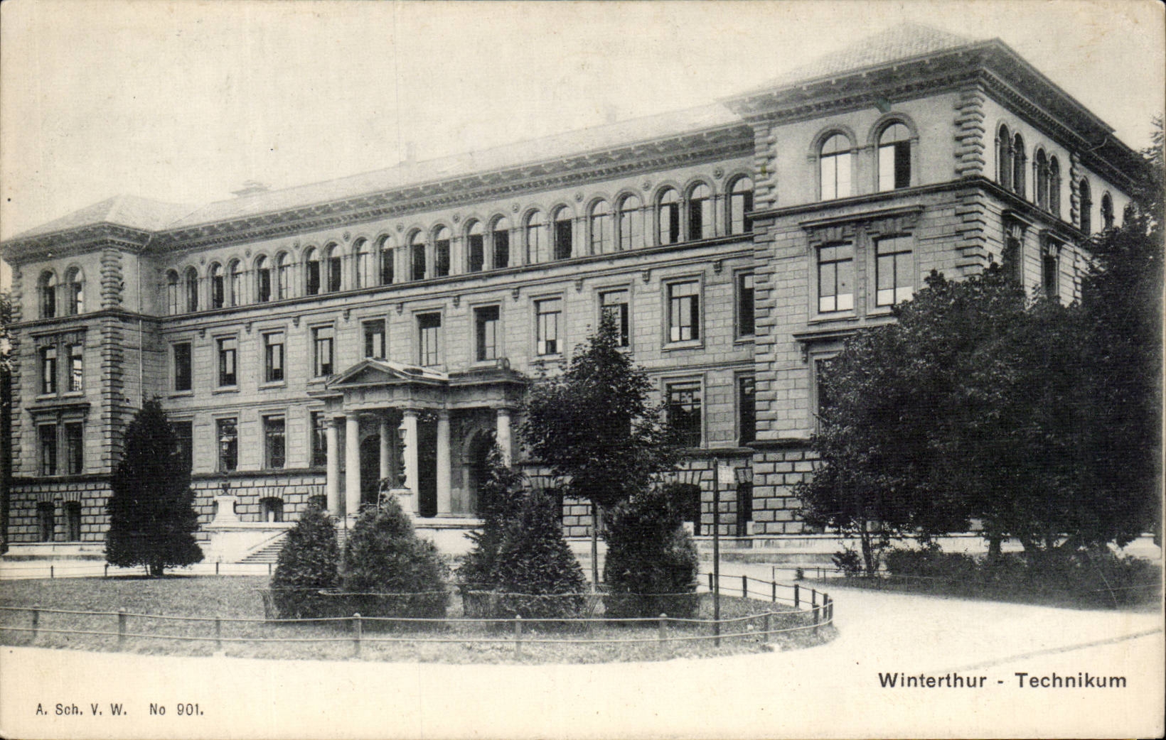 Switzerland - Schweiz - Zurich - Winterthur - Technikum - CPA