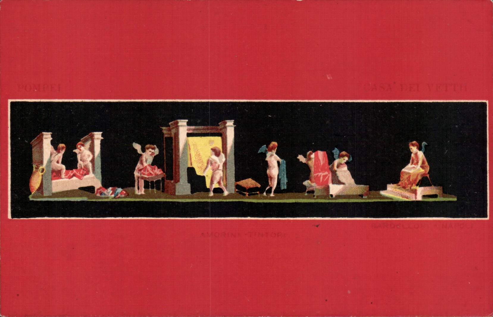 Italia - Italy - Pompei Italy - Angel - Angel - Engel - CPA