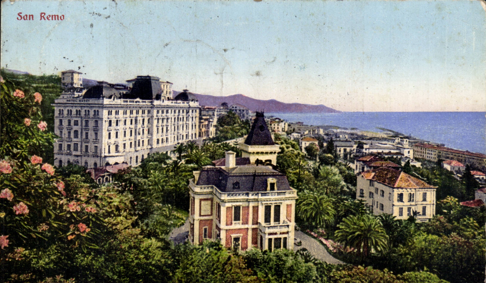 Italia - Italy - Italy - San Remo - View - CPA