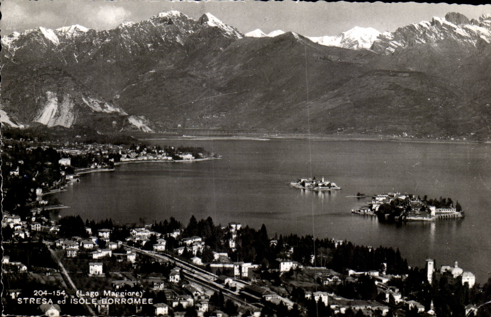 Italia - Italia - Italia - ED tensionado aisla - Lago Maggiore - CPA