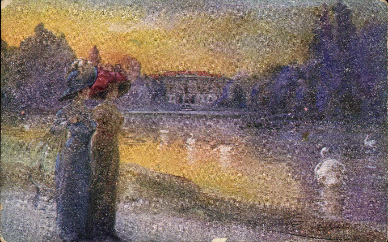 Italia - Italy - Italy - Miolano - Milan - Giardini Pubblici E Reale City - CPA