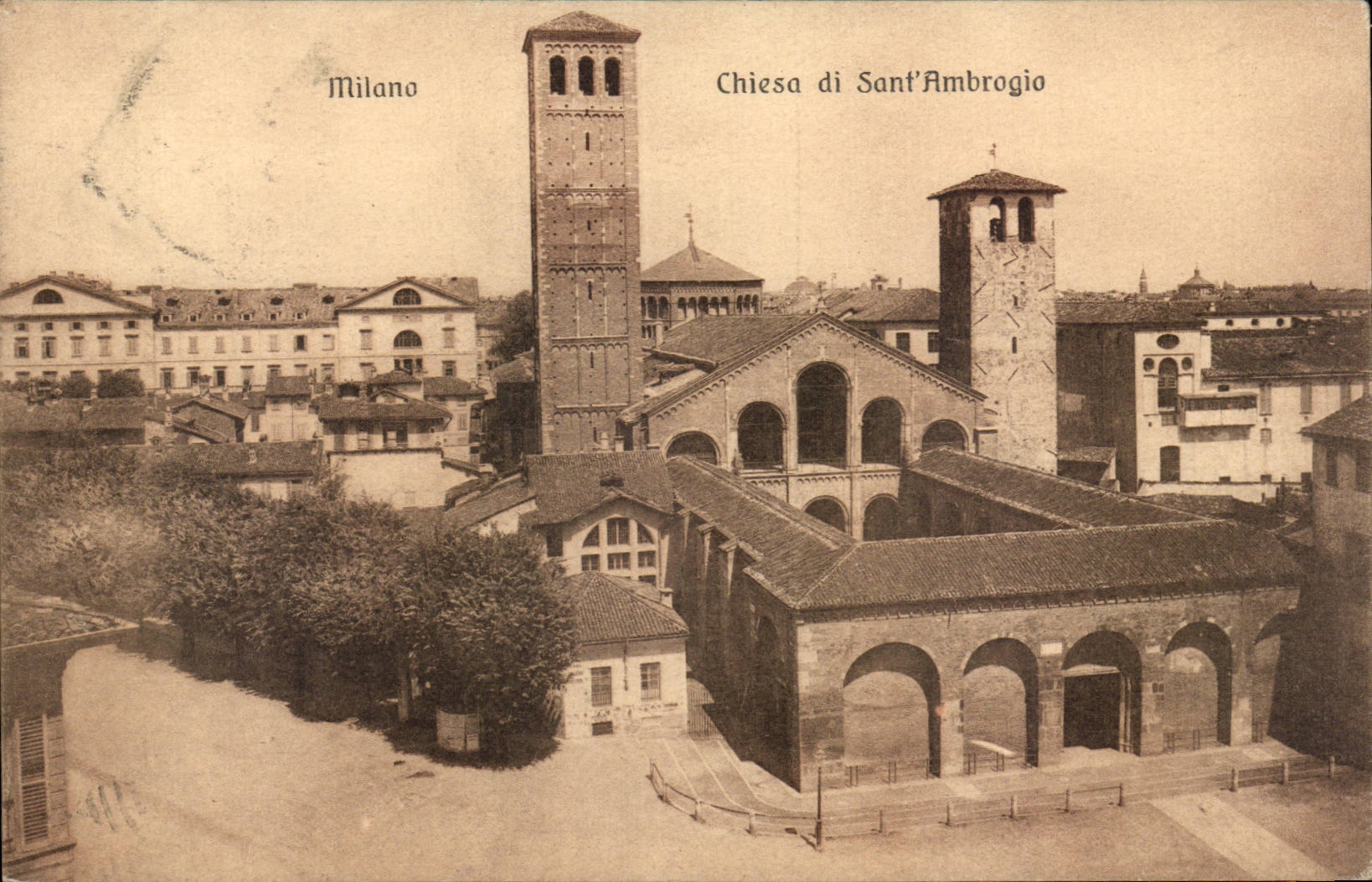 Italia - Italy - Italy - Milano - Milan - Chiesa di Sant' Ambrogio - CPA