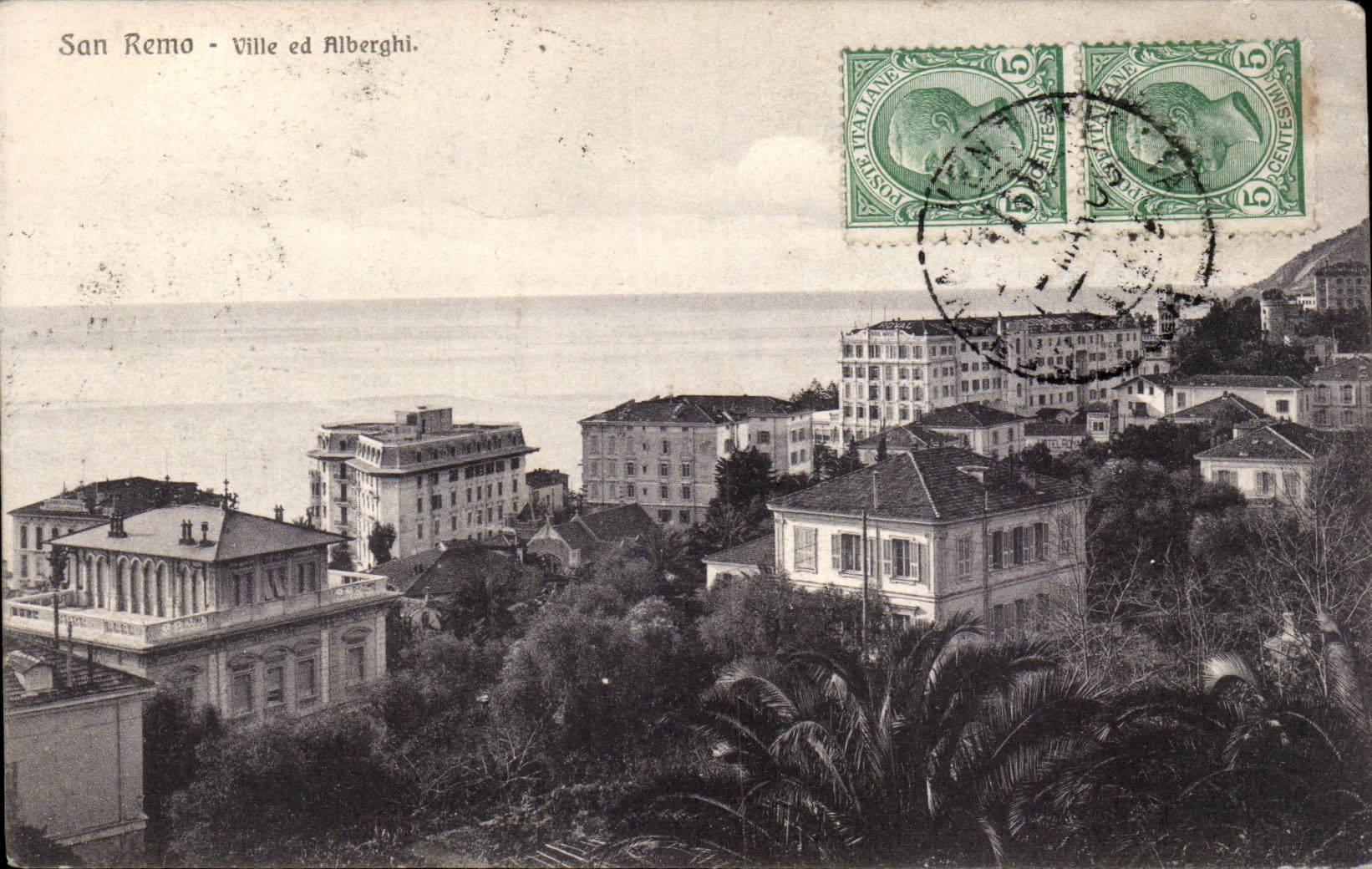 Italia - Italy - Italy - San Remo - Villa - CPA