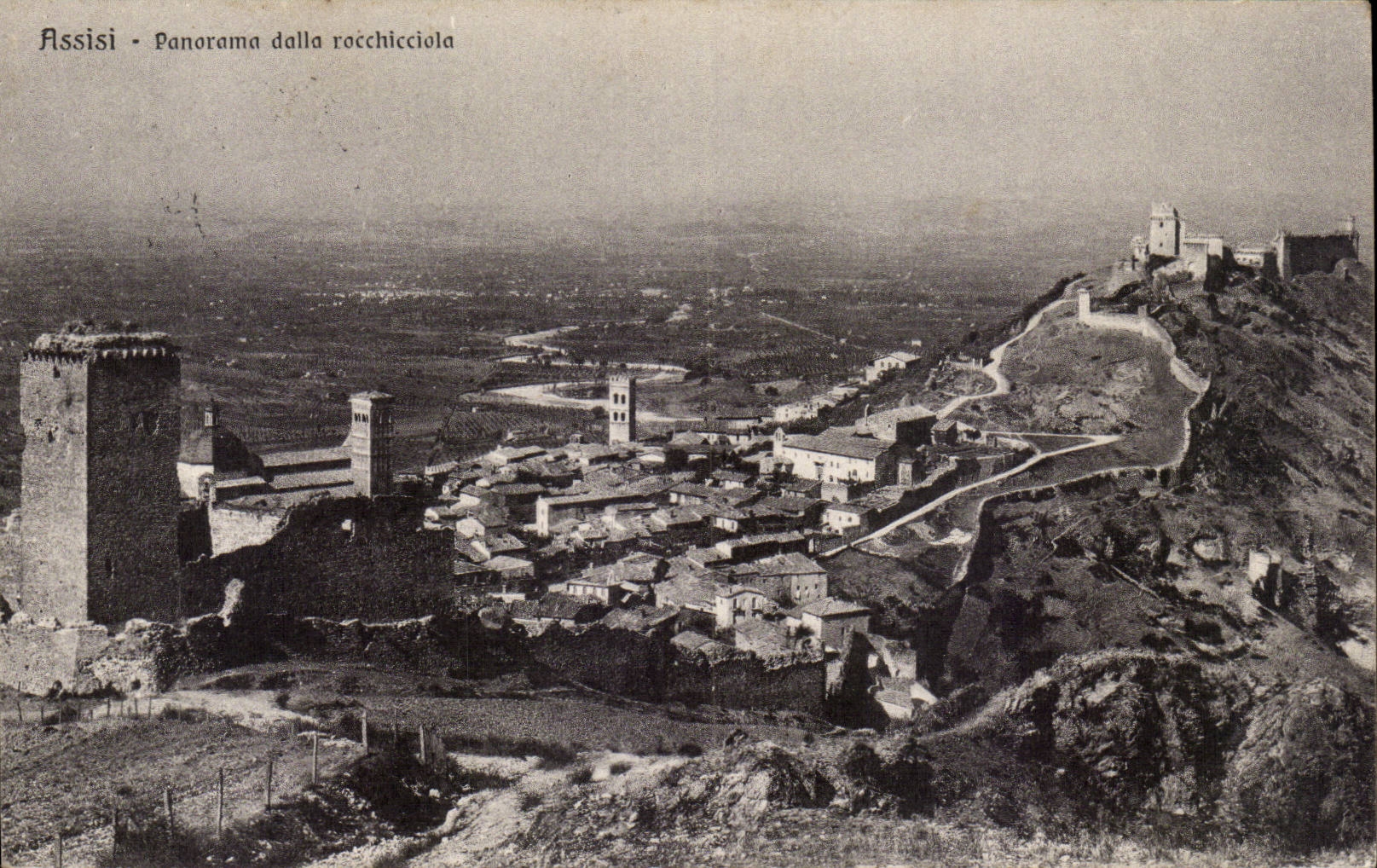 Italia - Italy - Italy - Umbria - Assisi - Panorama - CPA