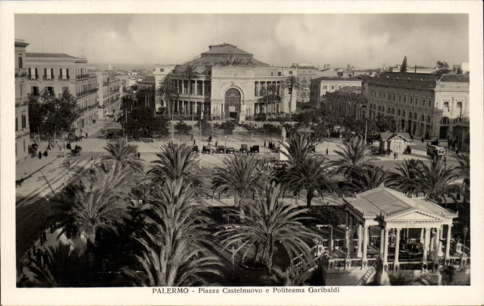 Italia - Italy - Italy - Palermo - Piazza Castelnuova - CPA
