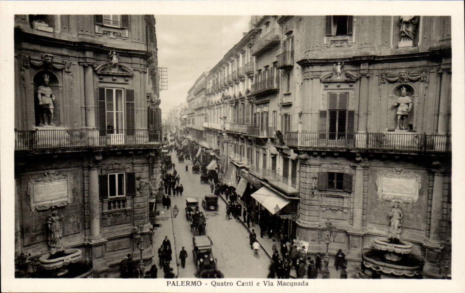 Italia - Italy - Italy - Palermo - Quatro Catiti - CPA