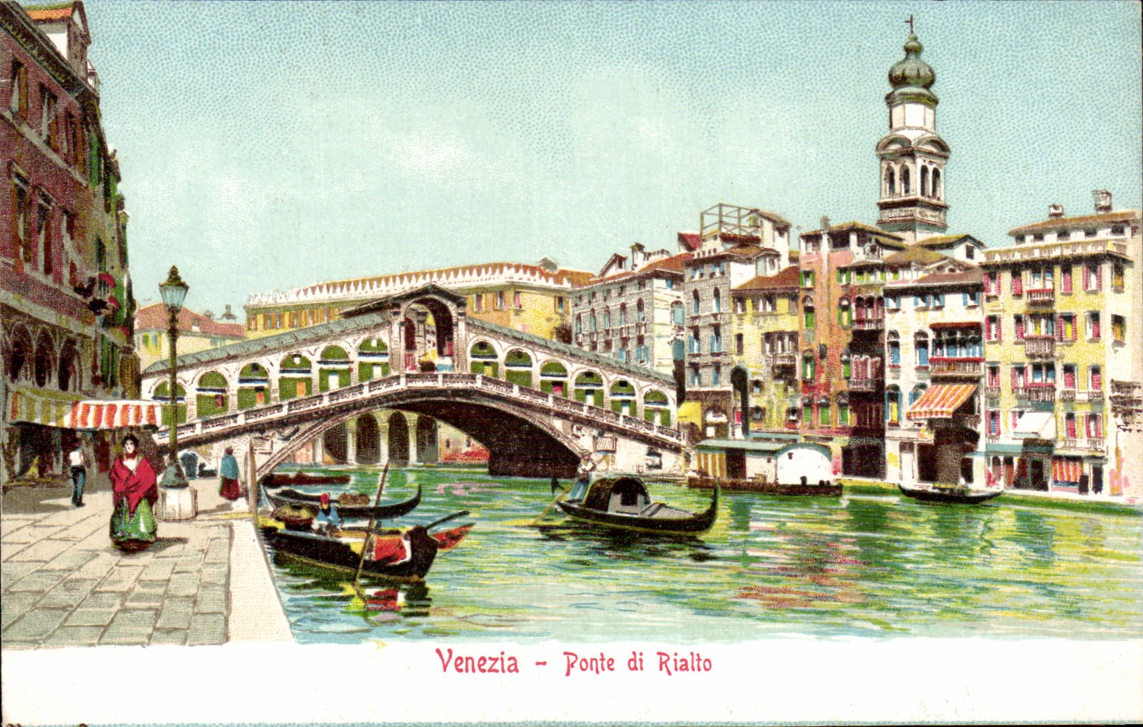Italia - Italy - Italy - Venice - Venezia - Laying di Rialto - CPA