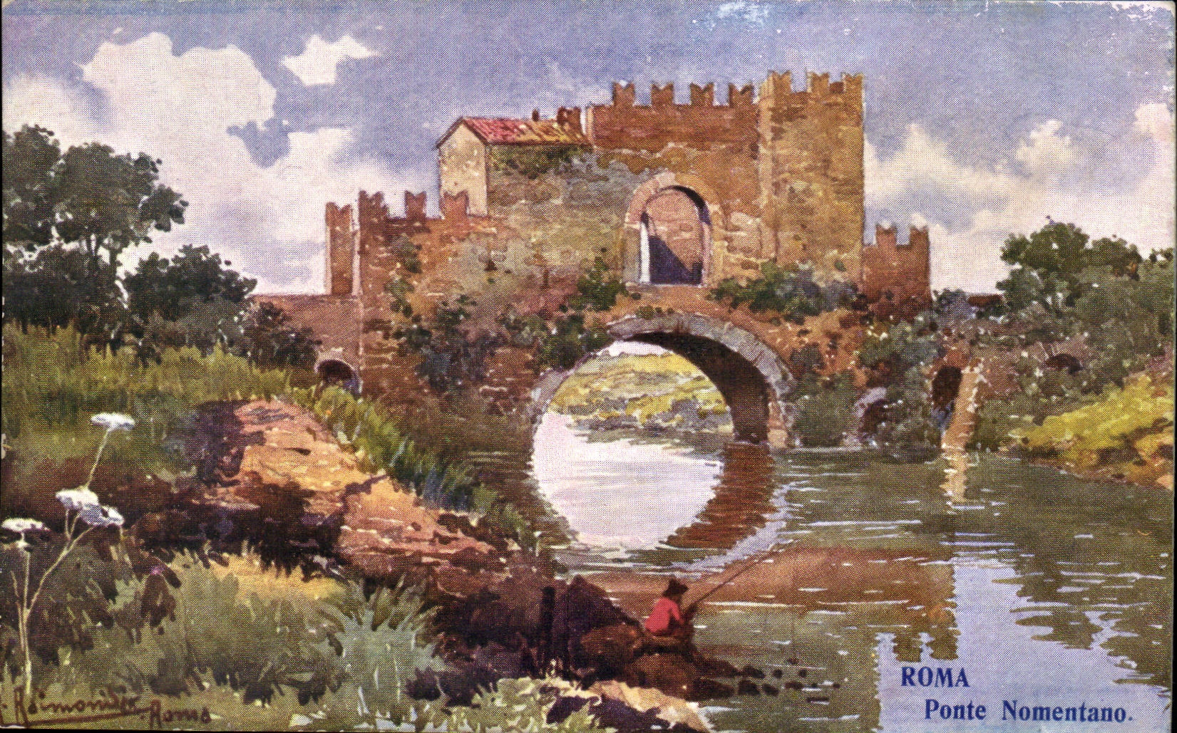 Italia - Italia - Italia - Roma - Roma - pez gordo Nomentano- CPA