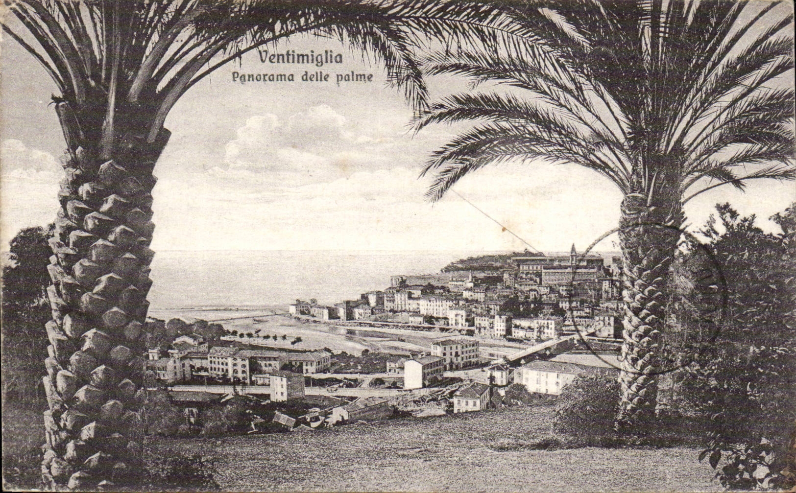 Italia - Italy - Italy - Ventimiglia - Panorama delle Palm - CPA