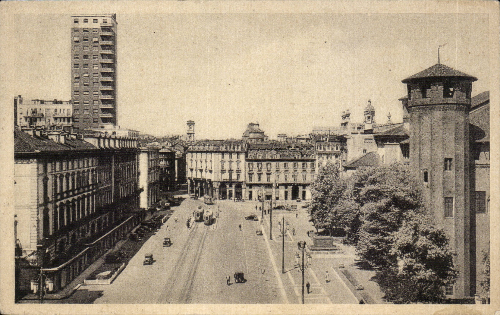 Italia - Italie - Italy - Torino - Turin - Piazza Castello - CPA 