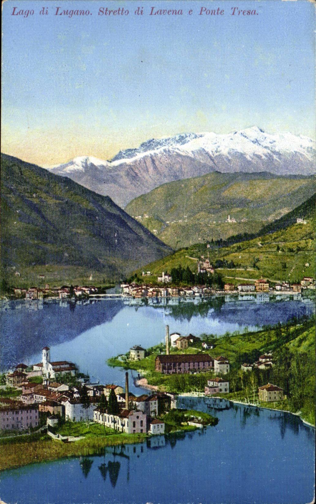 Di Lugano - Stretto di Lavena - CPA de Italia - de Italia - de Italia - de Lago