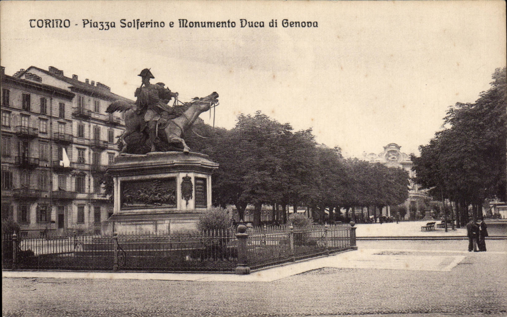 Italia - Italie - Italy - Torino - Turin - Piazza Solferino Duca di Genova - CPA 