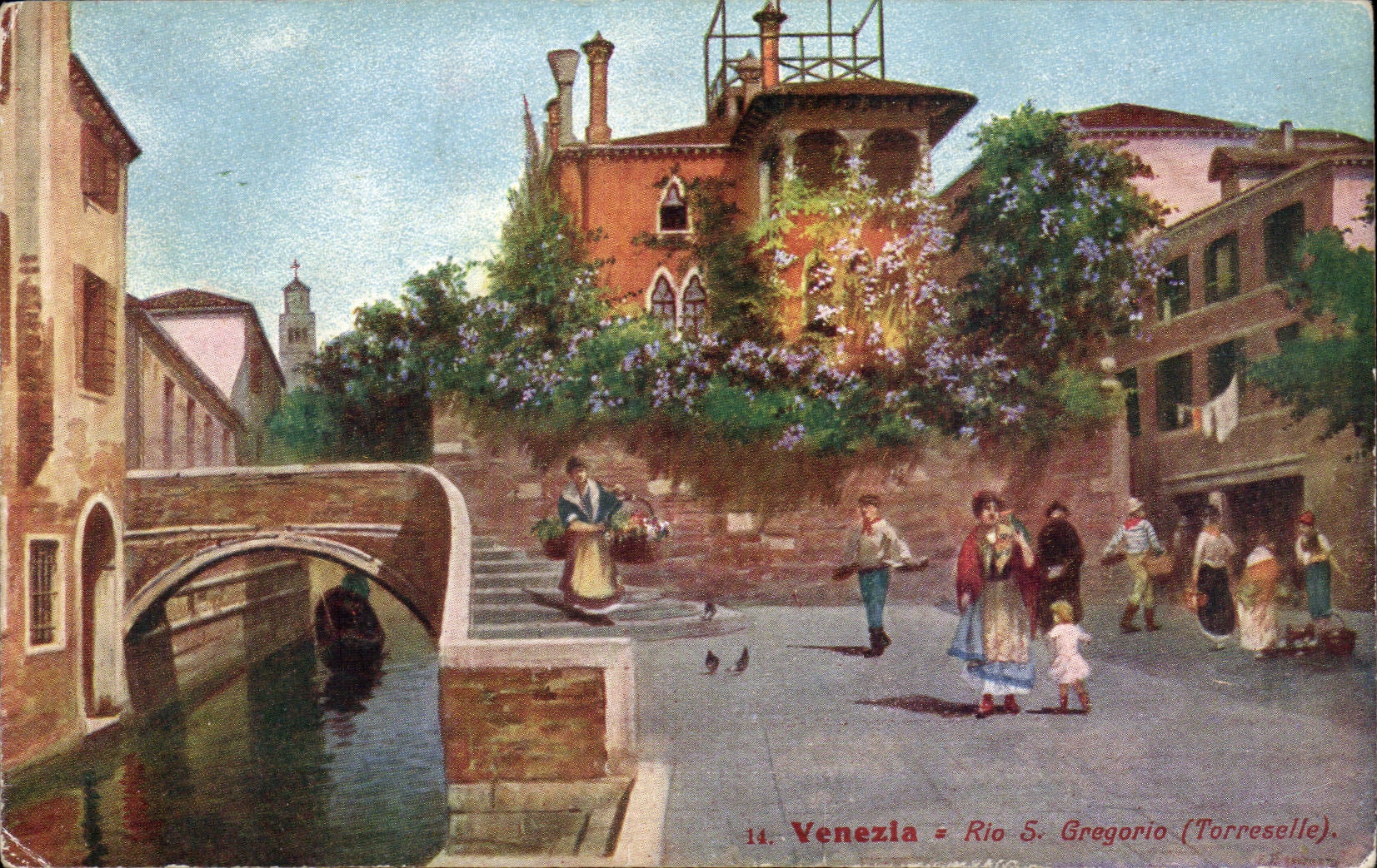 Italia - Italy - Italy - Venice - Venezia - Rio S Gregoria - CPA