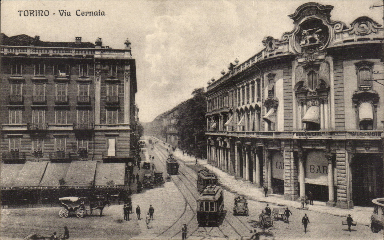 Italia - Italie - Italy - Torino - Turin - Via Cernaia - CPA 