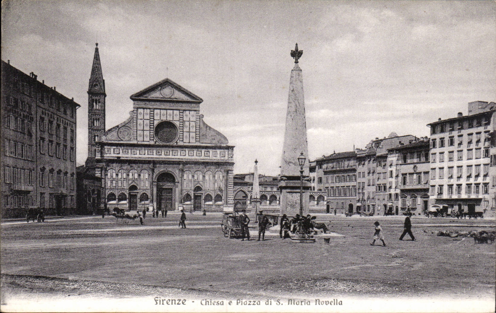 Italia - Italia - Italia - Florencia - Firenze - plaza de Chiesa E - CPA