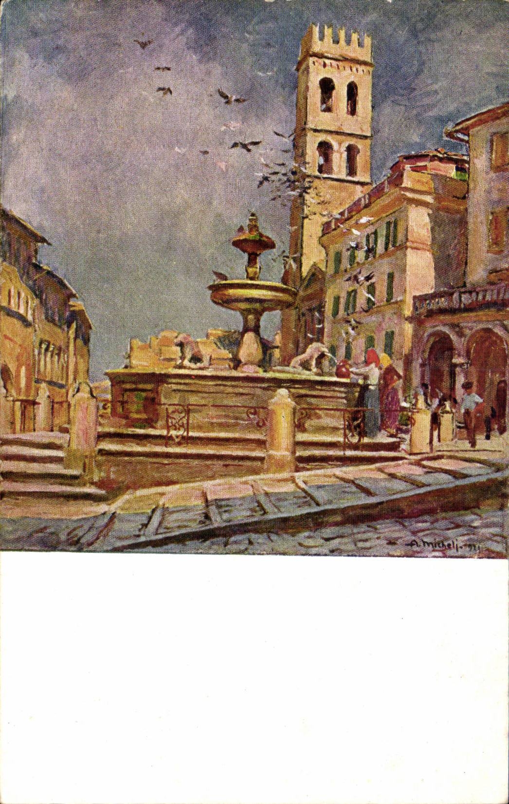 Italia - Italy - Italy - Assisi - Fontana - CPA