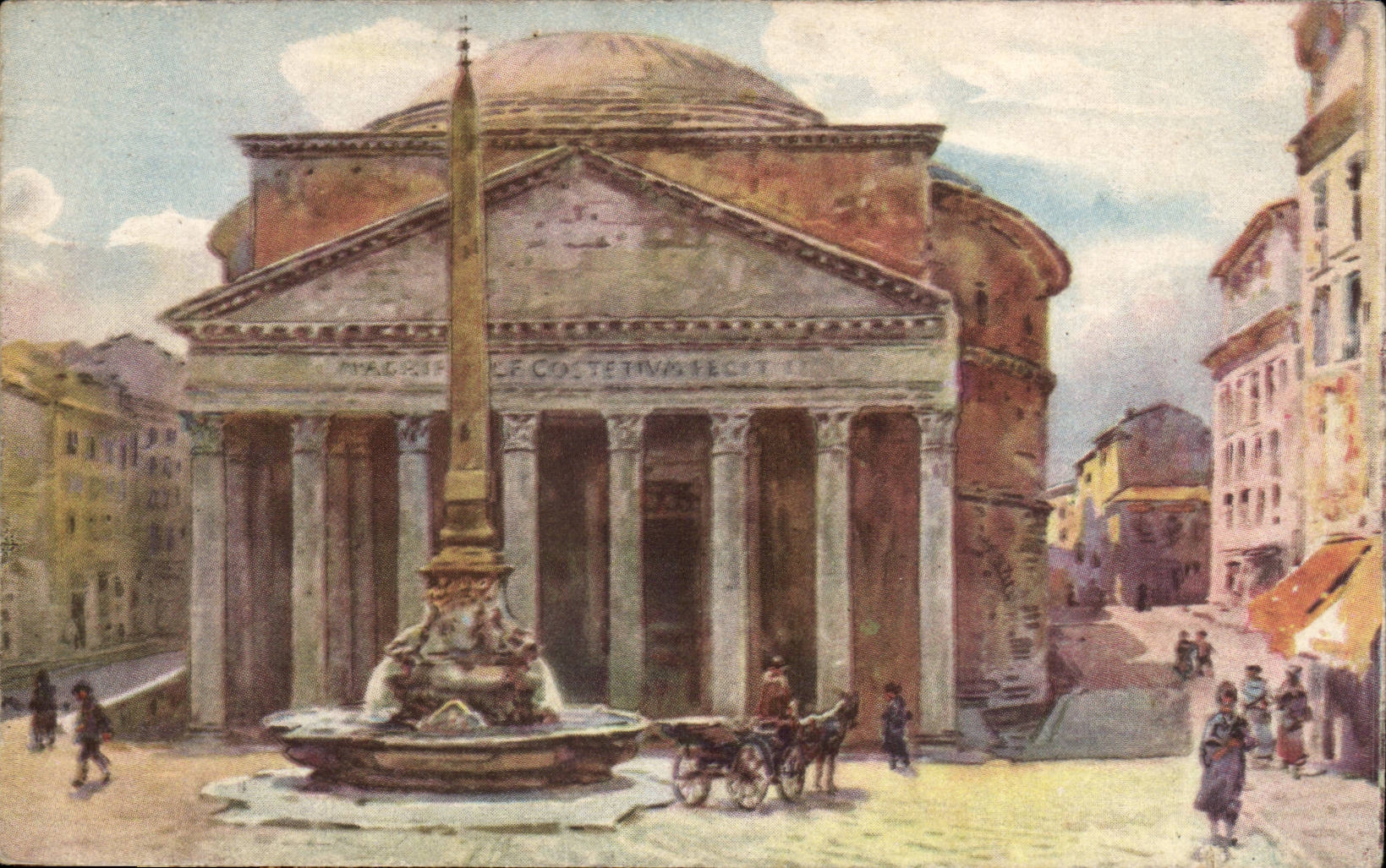 Italia - Italie - Italy - Rome - Roma - Il Pantheon - CPA 