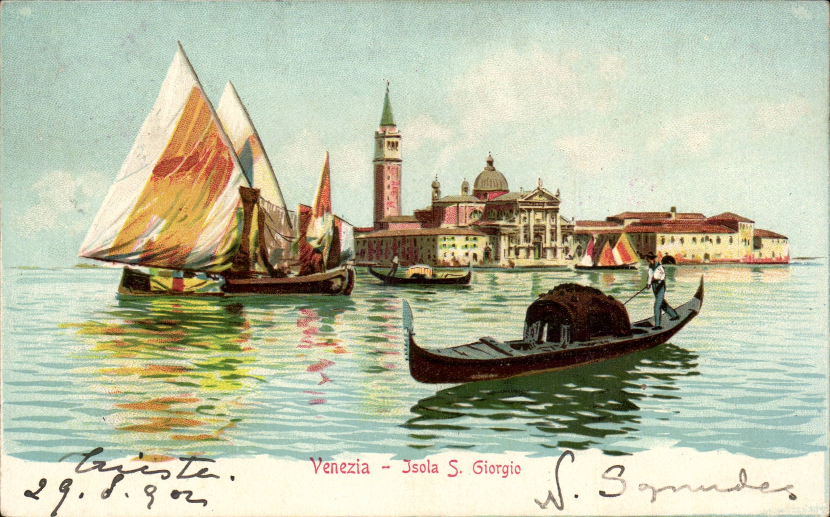 Italia - Italy - Italy - Venice - Venezia - Isola S Giorgio - CPA