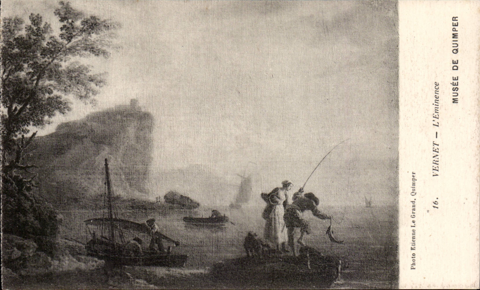 CPA Vernet L'eminence Musee de Quimper 