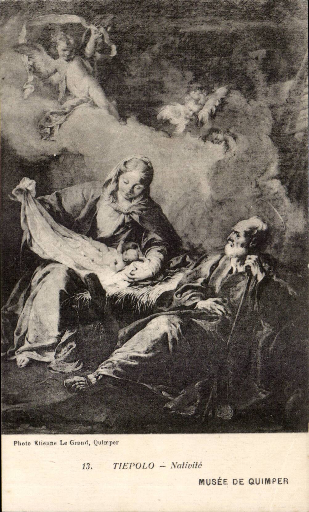 CPA Tiepolo Nativity