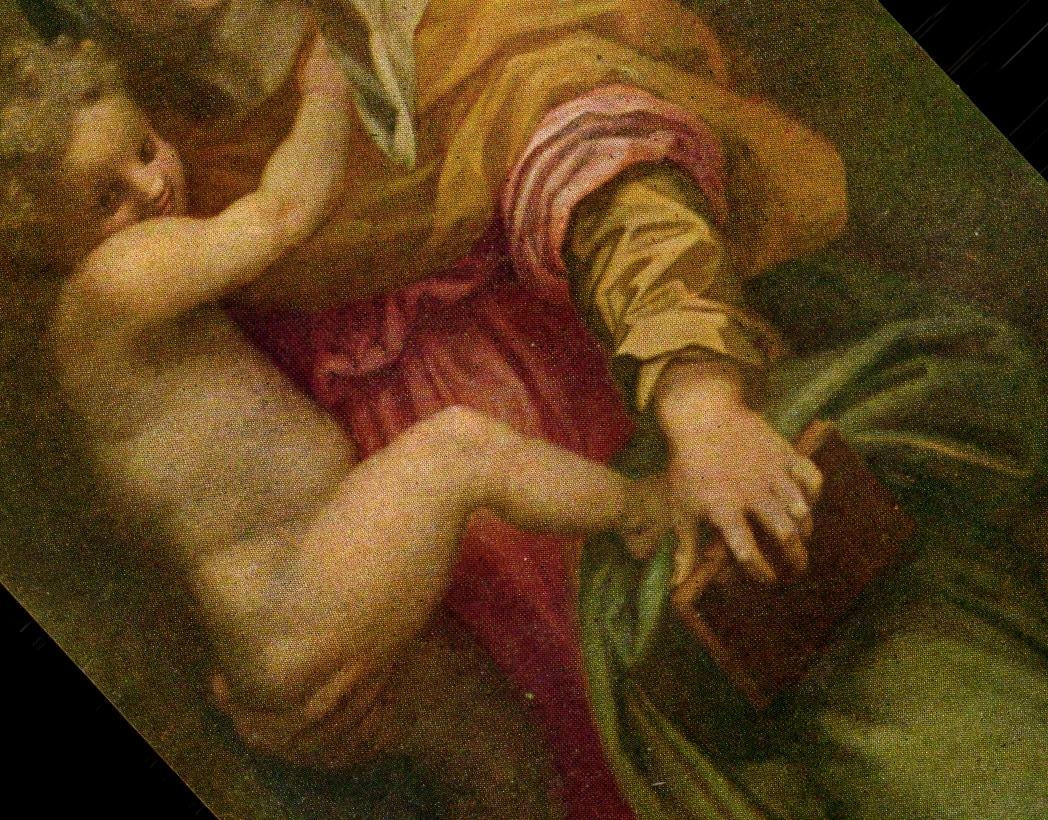 CPA Andrea del SArto Madonna della ARpie Firenze R Gallery