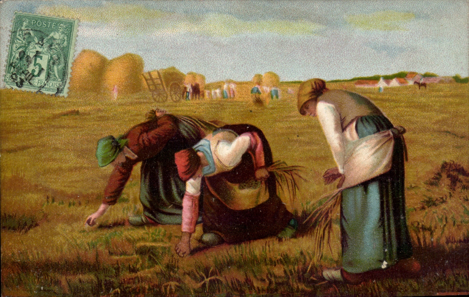 Glaneuses CPA Millet