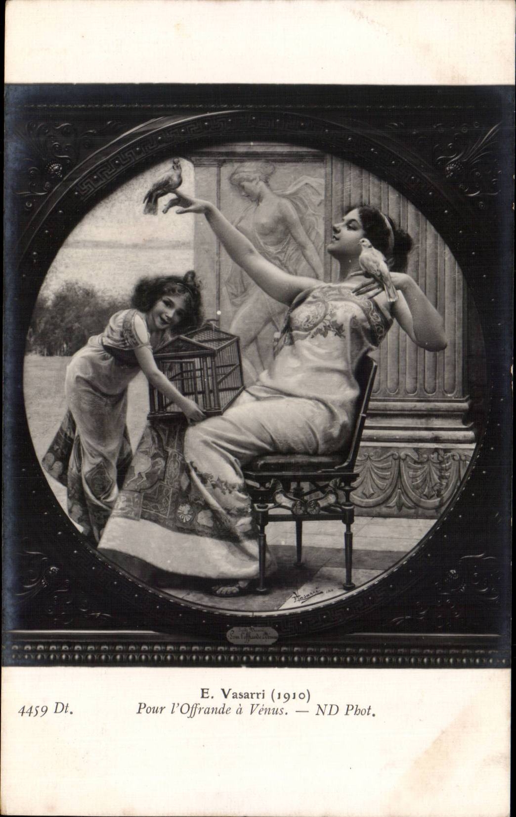 CPA Vasarri Pour l'offrance a VEnus Colombe