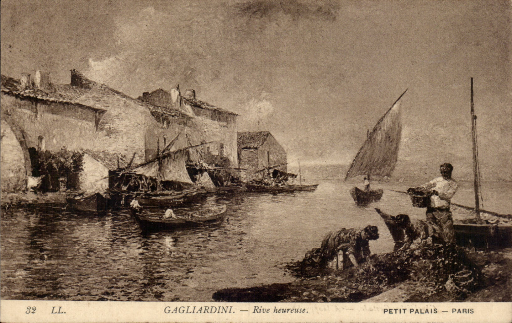 CPA Gagliardini Rivets happy Paris Petit Palais