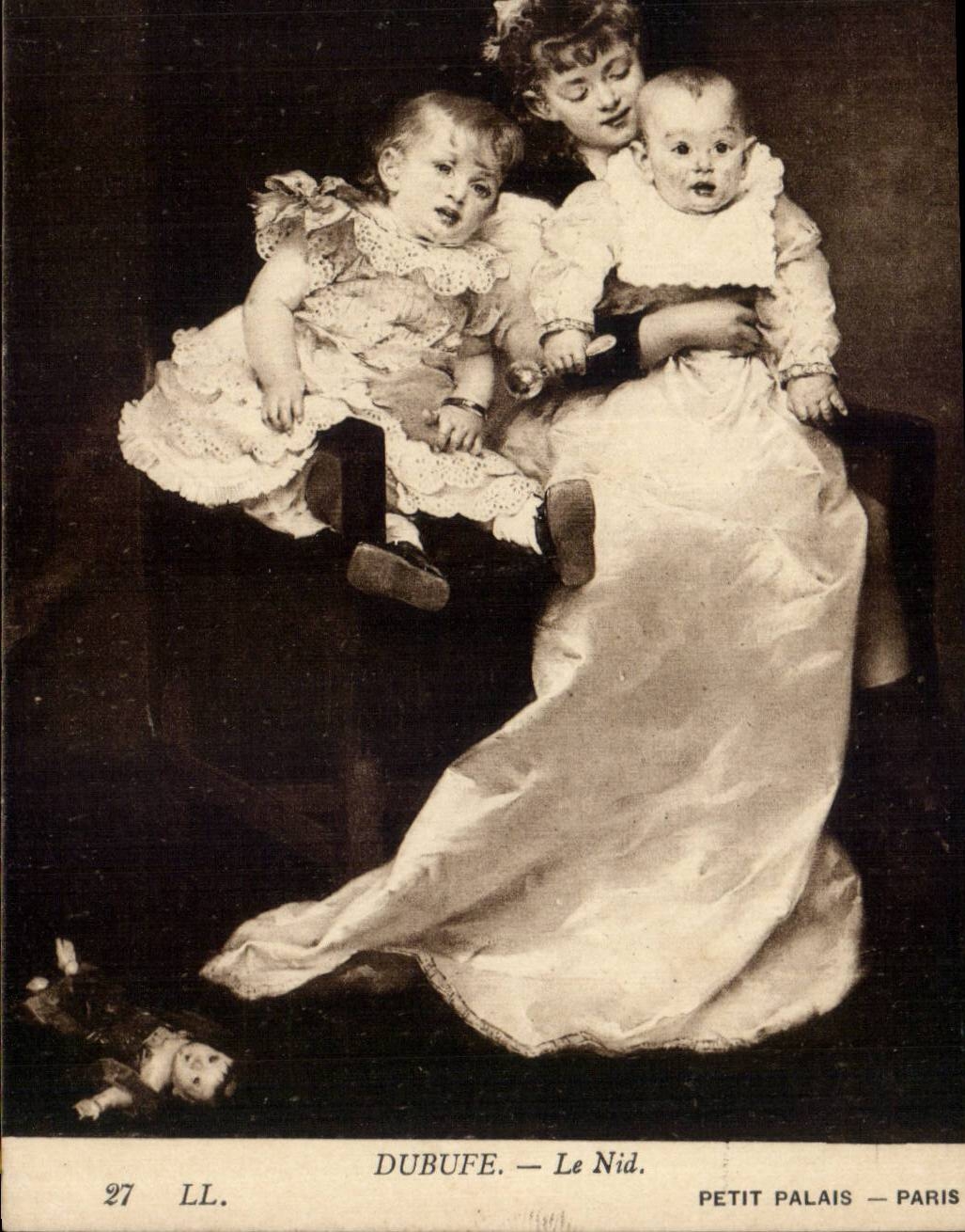 CPA Petit Palais Paris Dubufe Le nest