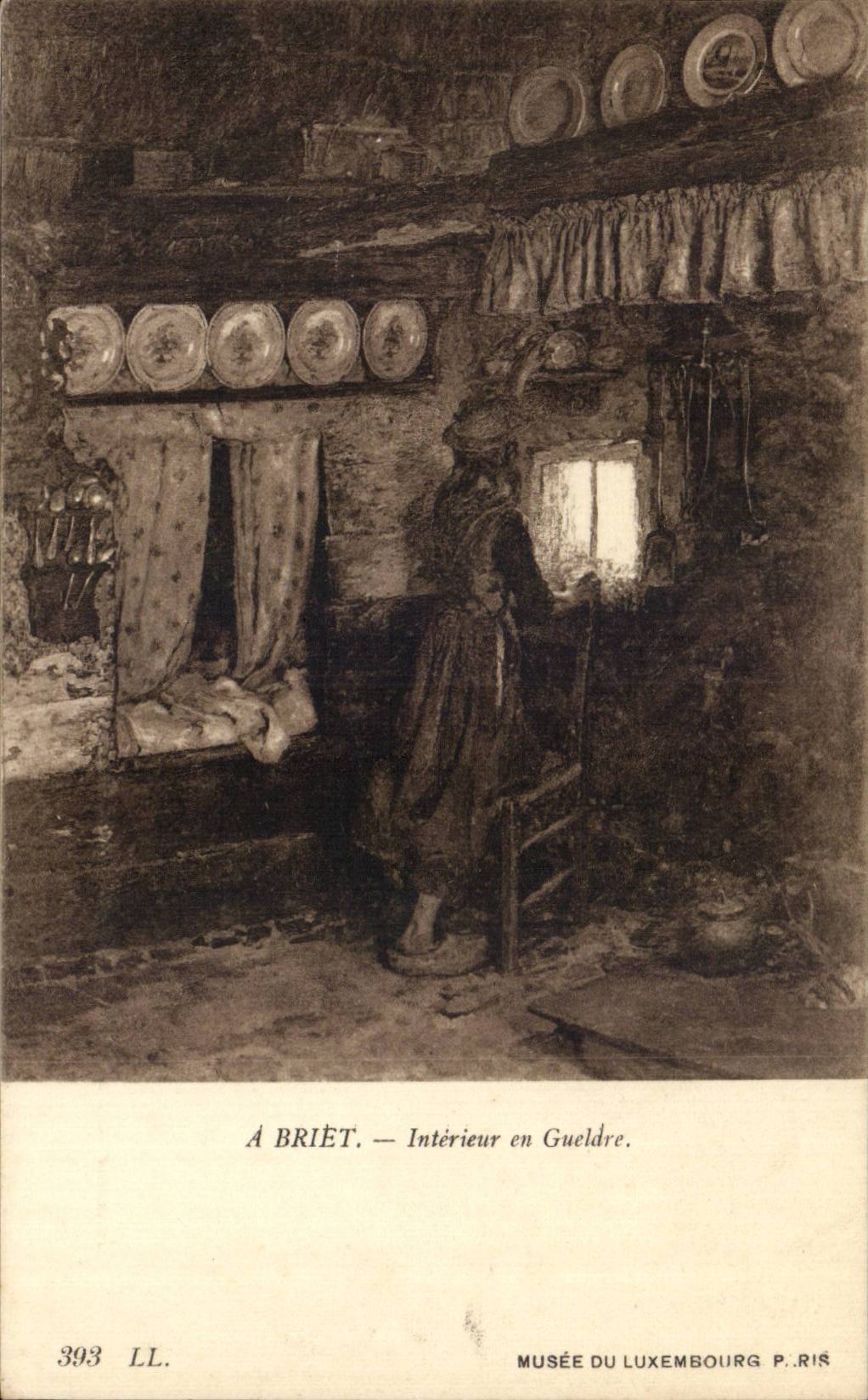 CPA Paris Musee of Luxembourg has Briet Interieur in Gueldre