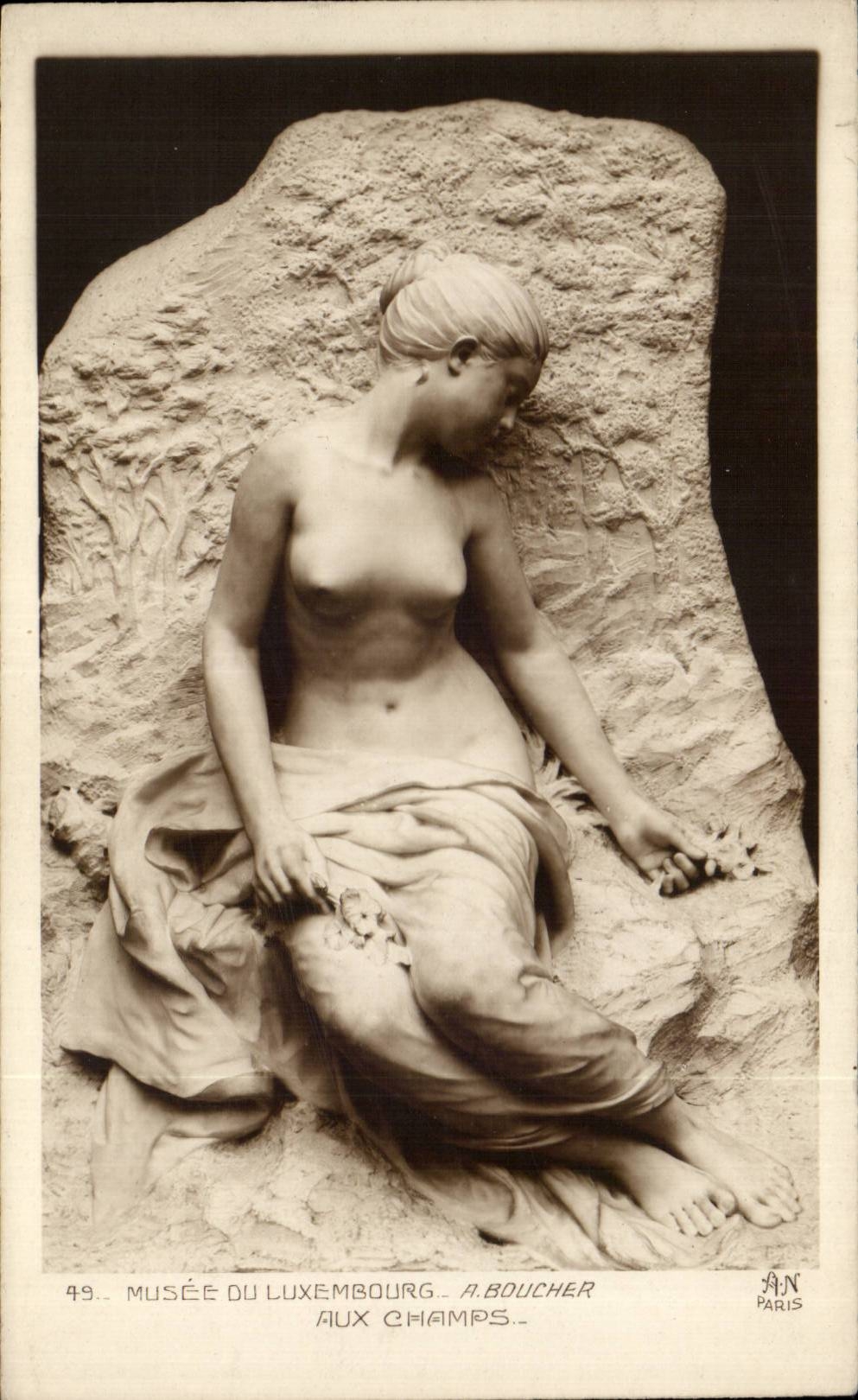 CPA Paris Musee du Luxembourg Boucher Aux champs