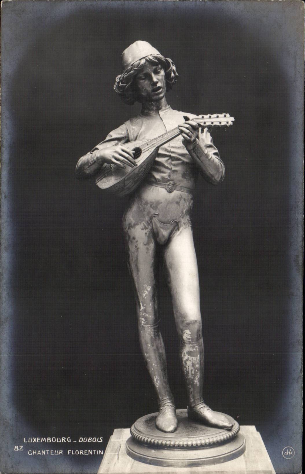 Museo de CPA Paris del cantante de Luxemburgo Dubois Florentin