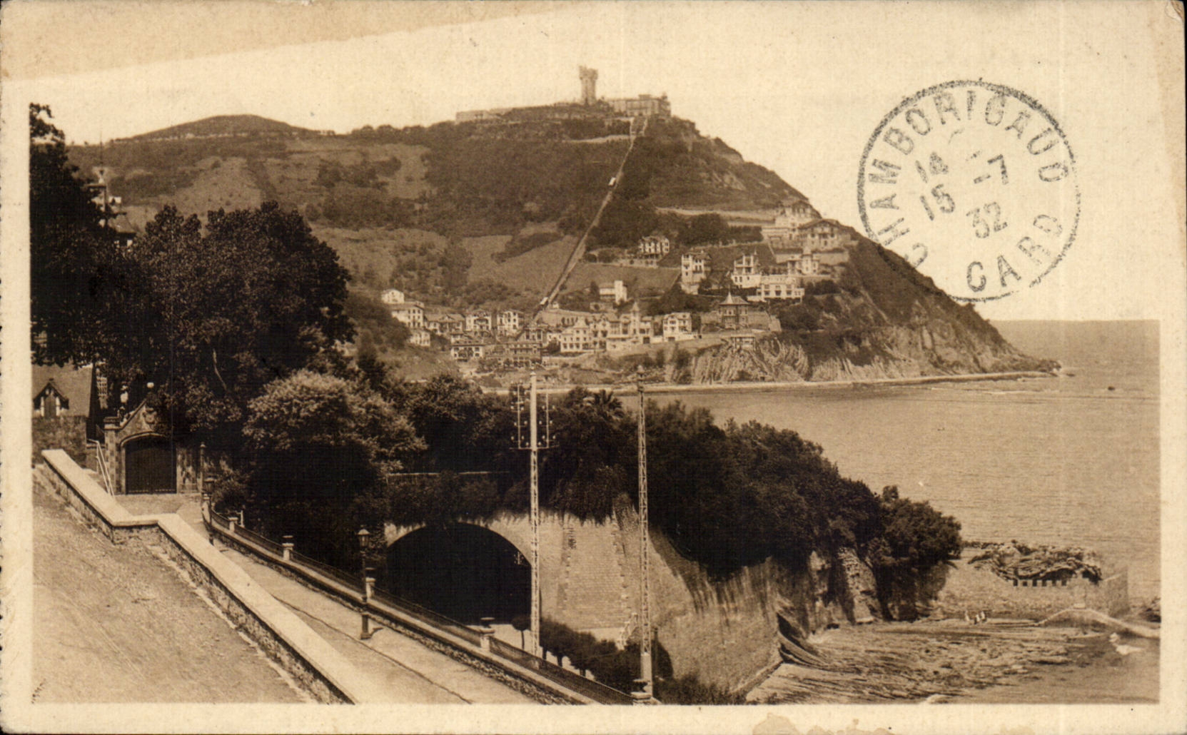 CPSM Espana Espana Espana San Sebastian monta Igueldo