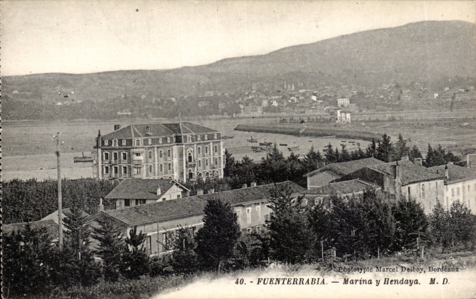 Puerto deportivo alli Hendaya de CPA Espana Espana Espana Fuenterrabia