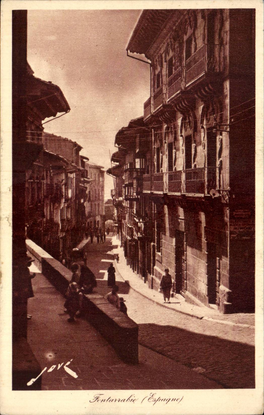 CPA Espana Espana Espana Fontarrabie