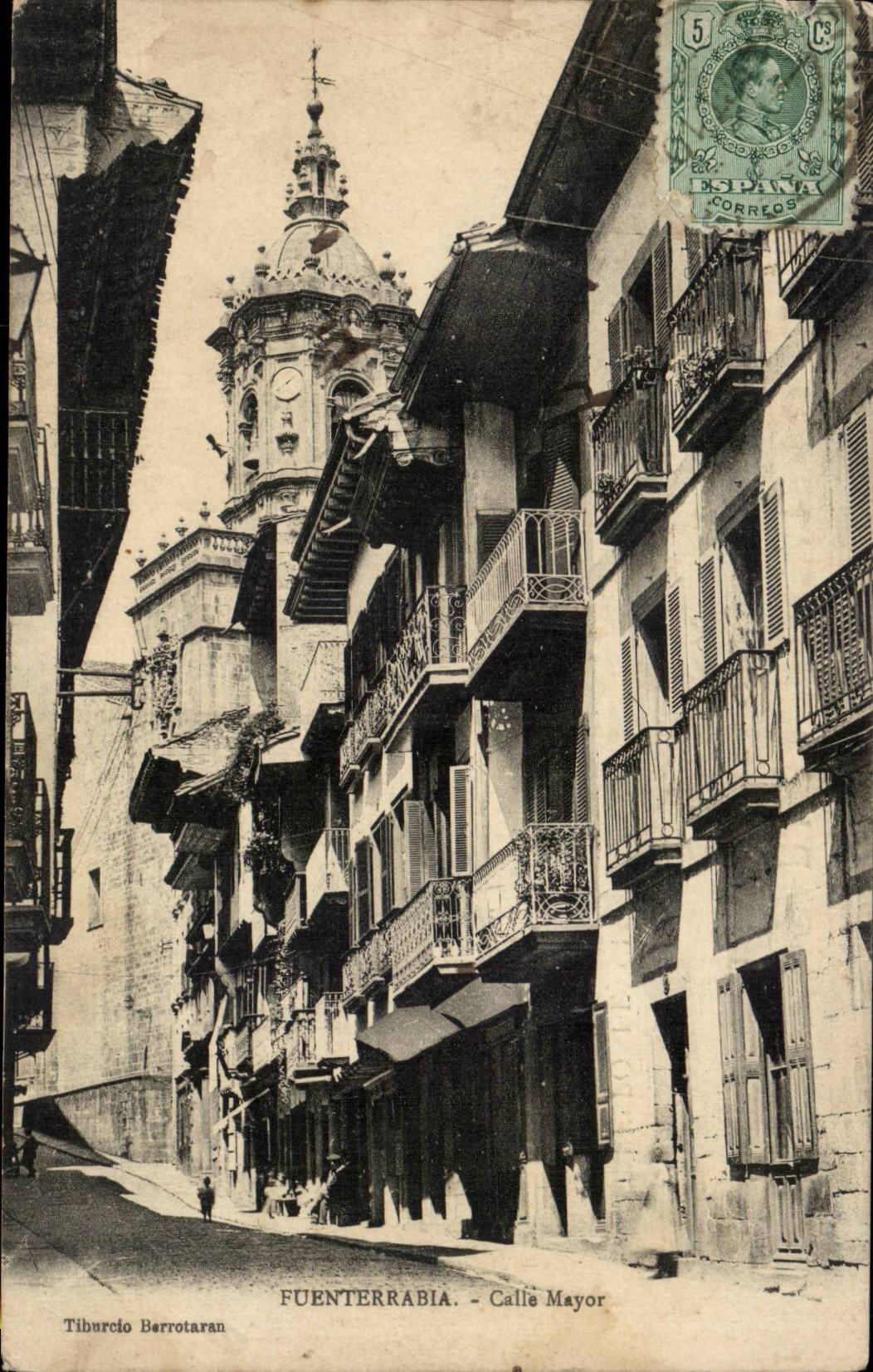 Espana Espana Espana CPA Fuenterrabia fija a alcalde