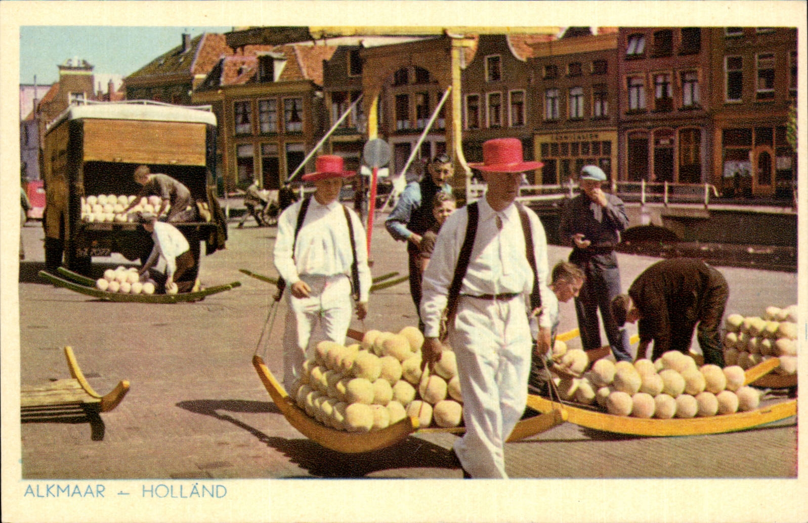 Pays Bas - Holland - Nederland - Alkmaar - Costumes - Folklore - CPA 