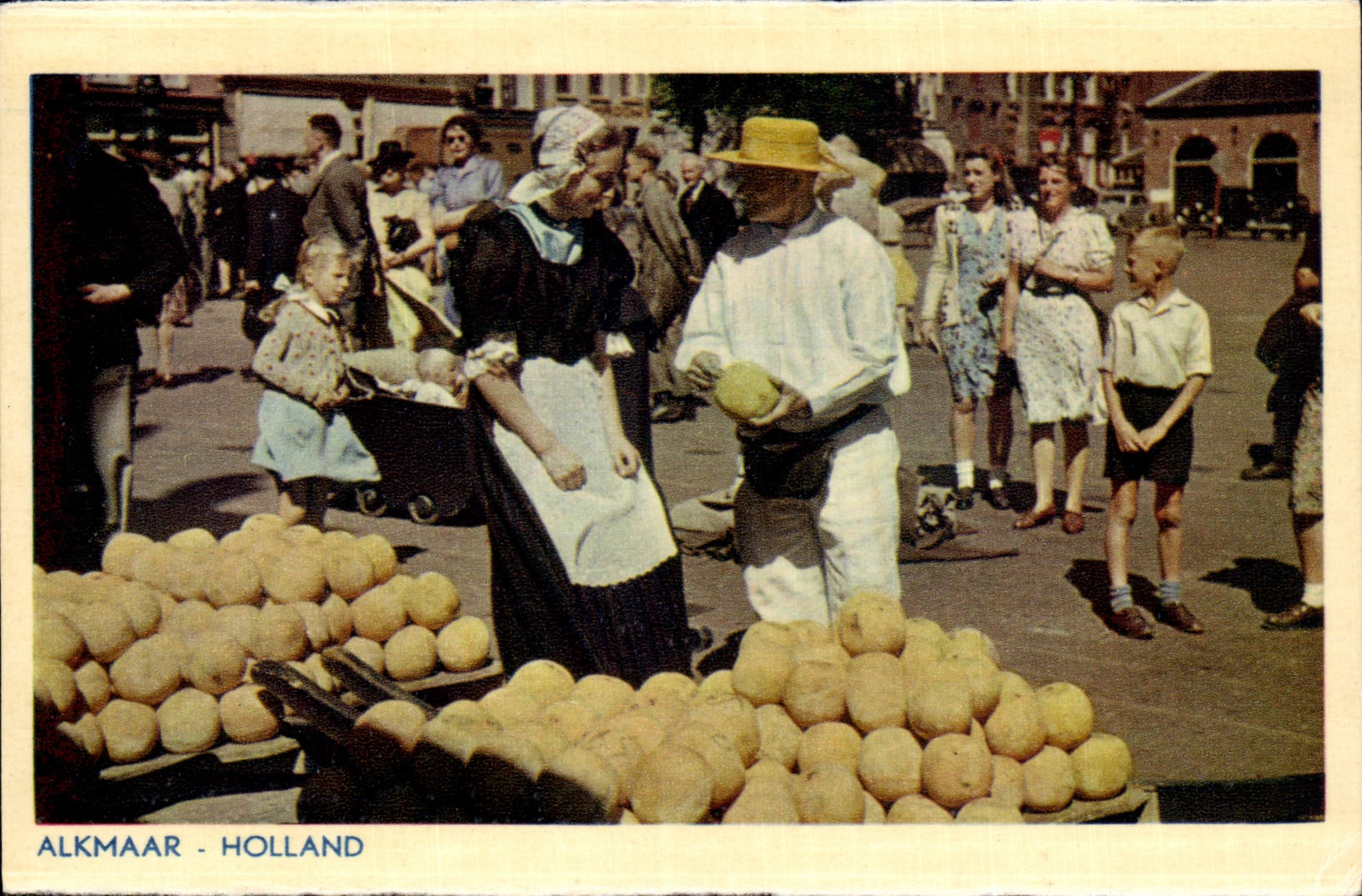 Pays Bas - Holland - Nederland - Alkmaar - Costume - Folklore - CPA 