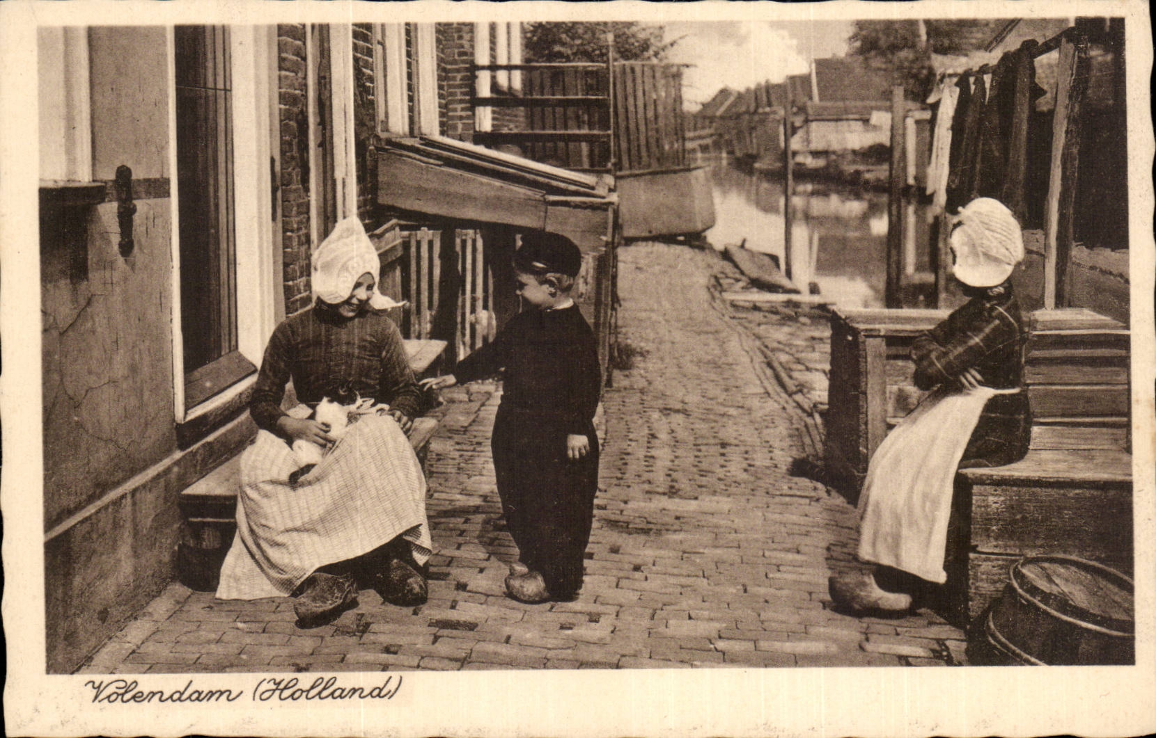 The Netherlands - Holland - Nederland - Volendam - Folklore - Costumes - CPA