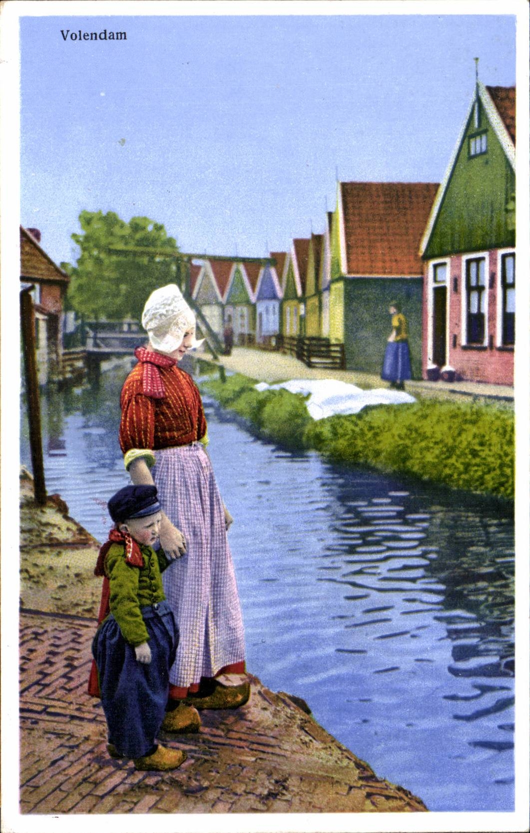 Nederland - Holland - the Netherlands - Volendam - Woman - CPA