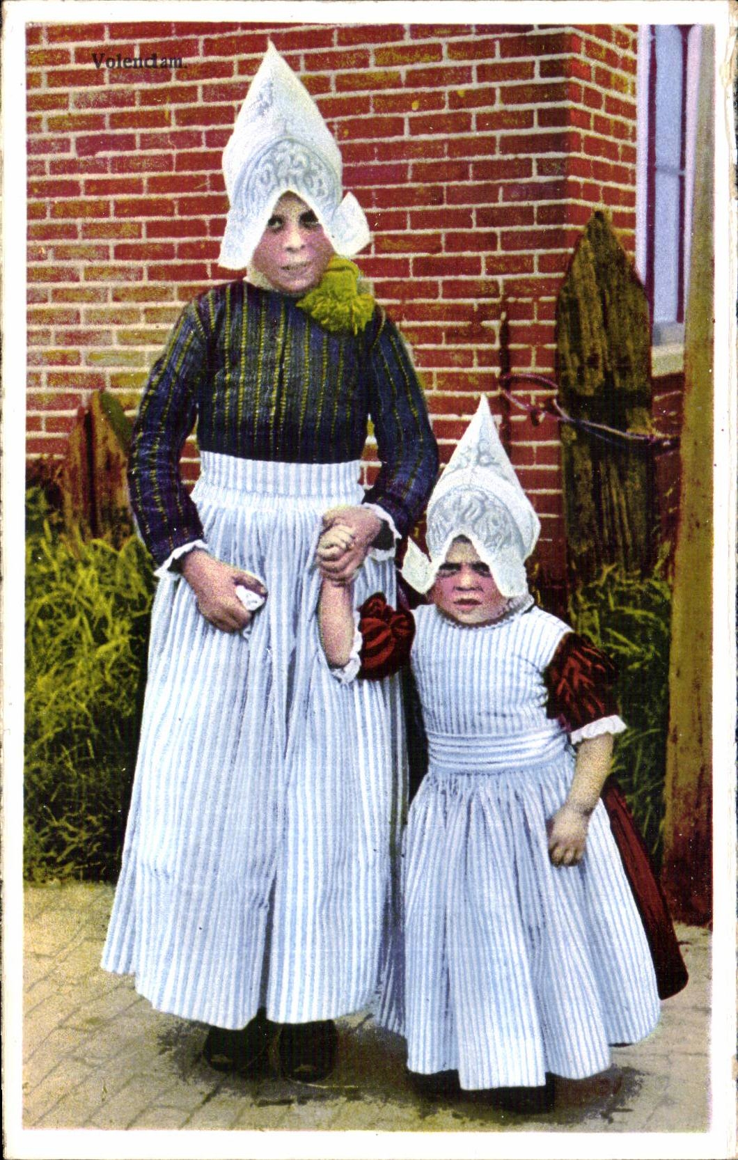 Nederland - Holland - the Netherlands - Folklore - Children - Kind - meid - CPA