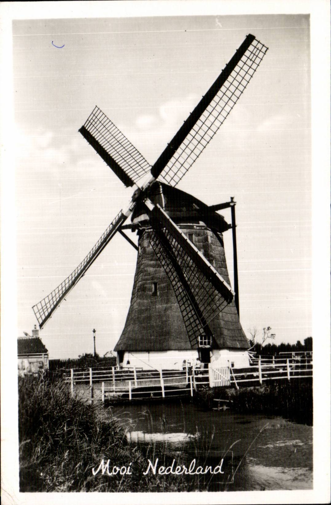 Nederland - Holland - Pays Bas - moulin - windmill - windmolen - CPA 