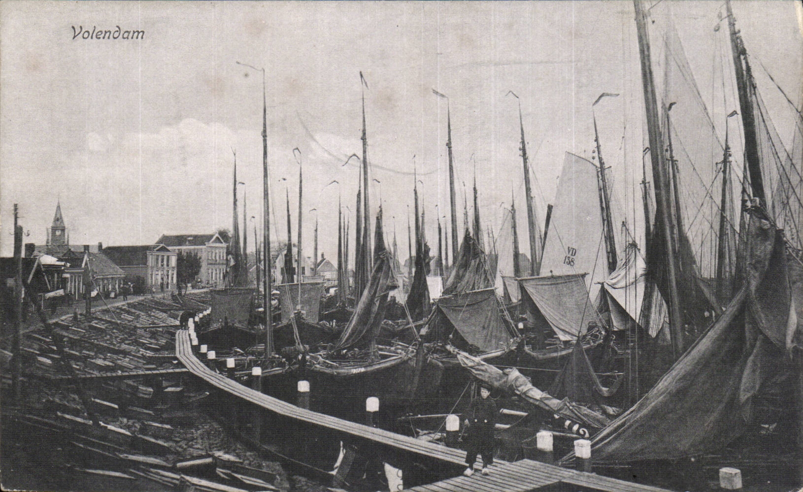 CPA the Netherlands Volendam Boats