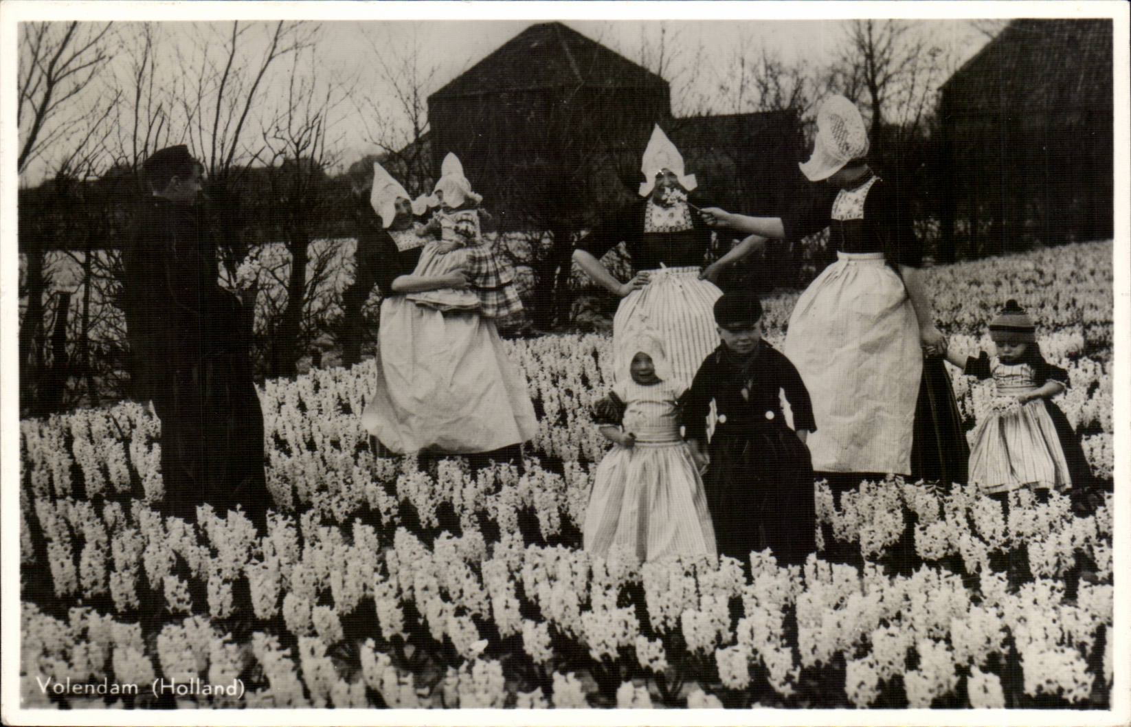 CPA the Netherlands Volendam Holland Folklore